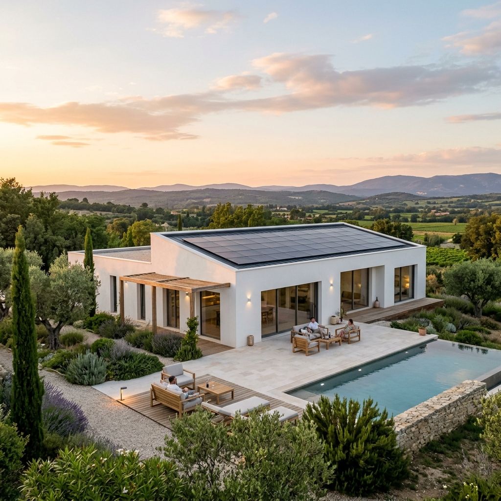 Architecture contemporaine villa éco-conçue ITH EcoEnergie